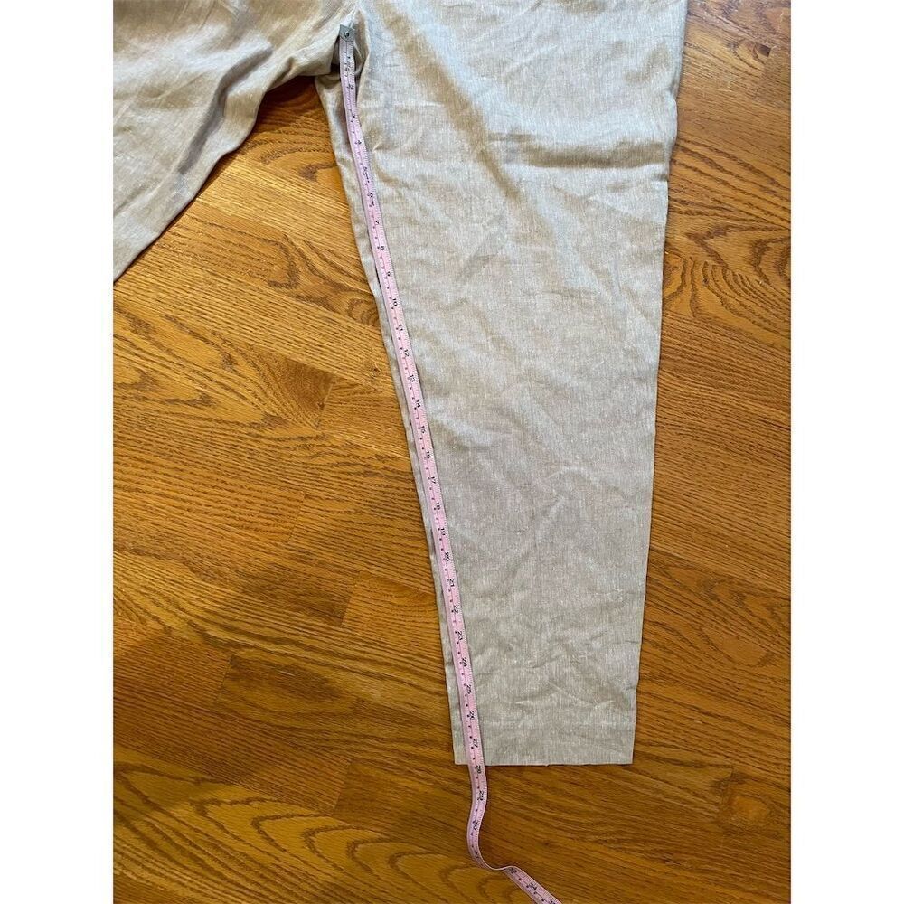 Calvin Klein Women's Plus Size 18 Beige Straight Leg Pants Casual - Picture 8 of 12